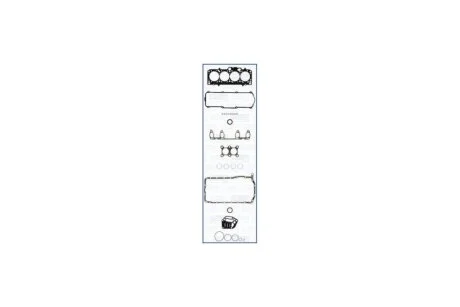 Комплект прокладок двигуна (повний) Skoda Octavia I/ VW Golf IV 1.6i Ajusa AJUSA '50153500