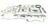 Комплект прокладок двигуна (без ГБЦ) FIAT DOBLO (05-) 1.3d/ OPEL CORSA (C,D) 1.3d Ajusa AJUSA '51028800 (фото 1)