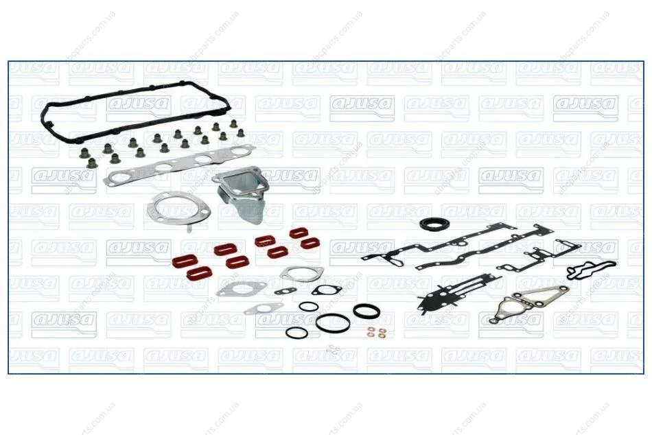 Комплект прокладок двигуна (без ГБЦ) FORD TRANSIT (11-14) 2.2d Ajusa AJUSA '51047700 (фото 1)