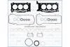 Комплект прокладок ГБЦ DODGE JOURNEY (12-) 3.6i/ JEEP GRAND CHEROKEE IV 3.6i Ajusa AJUSA '52404500 (фото 1)