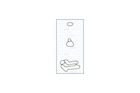 Прокладка масляного радиатора (к-кт) OPEL ASTRA H, J, VECTRA C 1.6, 1.8i Ajusa AJUSA '77007900
