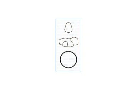 Прокладка масляного радіатора (к-кт) CITROEN BERLINGO (09-) 1.6i/ PEUGEOT 308 (I, II) 1.6i Ajusa AJUSA '77011100