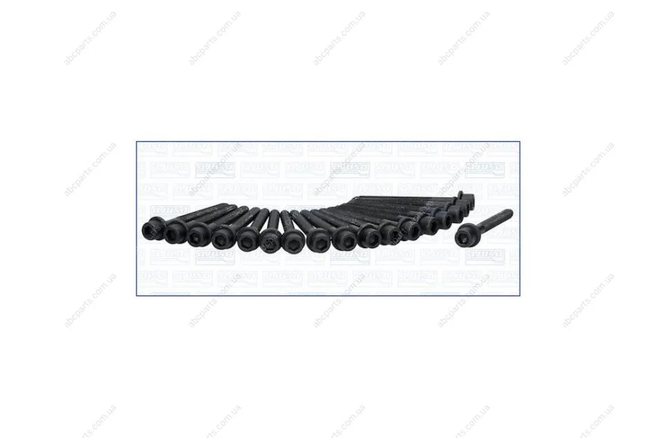 Комплект болтов ГБЦ NISSAN ALMERA II 2.2d (18шт) Ajusa AJUSA '81031000 (фото 1)