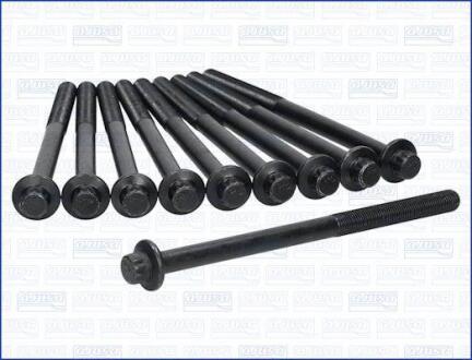 Комплект болтов ГБЦ MAZDA 6 (12-), CX-5 (12-) 2.2d (10шт) AJUSA '81062200