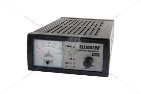 Зарядний пристрій акумулятора (18А з індикат шкалою) ALLIGATOR AC806
