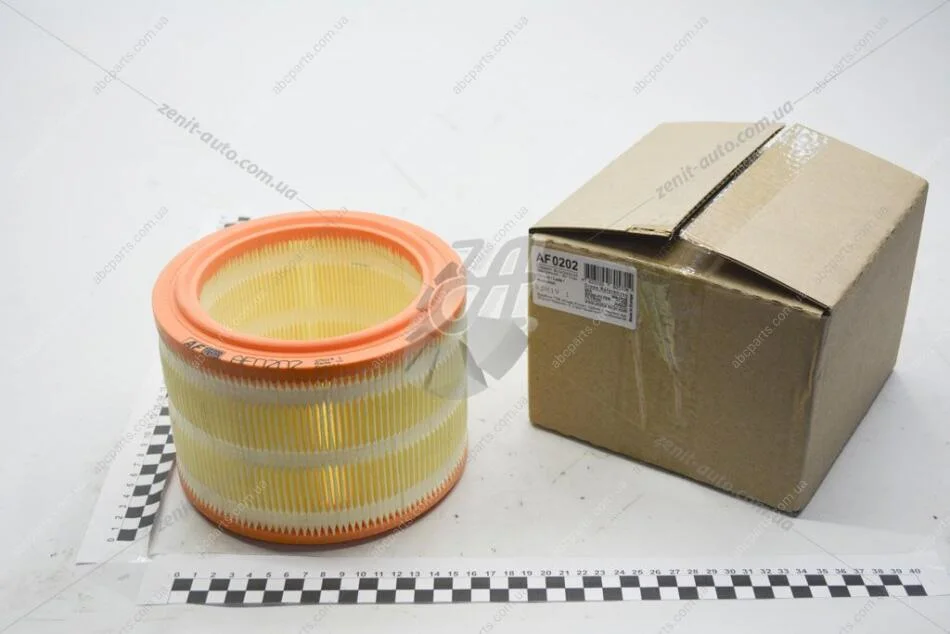 Фільтр повітряний Peugeot 205 1,7-1,9D 83-98, 305 1,6l/1,5-1,9D 82-88, 306 1,9D 93-02, 309 1,9D 86-93 / Citroen BX1,6-1,9D 82-94, C5 85-96, ZX 91-97 Альфа ALPHA FILTER AF0202 (фото 1)