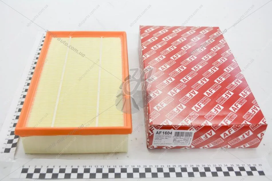 Фільтр повітряний Audi 100 43, 44, 4A, C1-C4, 100 Quattro, VW Corrado, Golf Cabriolet, Golf II, Jetta II 19E, Passat 3 Альфа ALPHA FILTER AF1604 (фото 1)