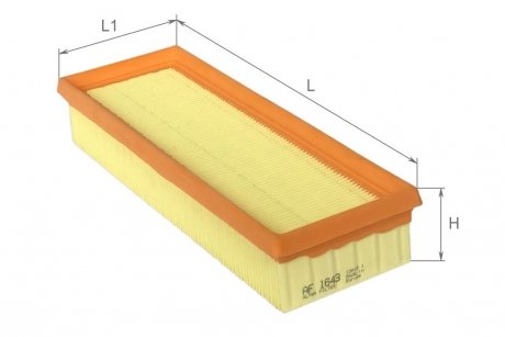 Фільтр повітряний Renault Kangoo 1,4L 97-09 Альфа ALPHA FILTER AF1643