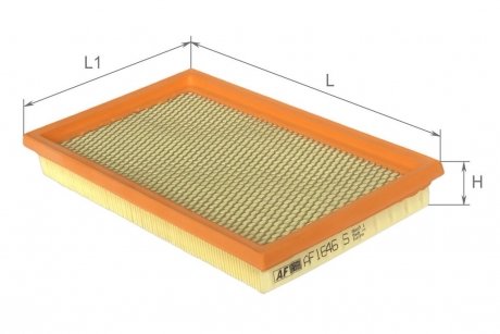 Фильтр воздушный (с сеткой) Subaru Forester, Impreza, Legacy(92-07) / Nissan Almera,Teana, Maxima, X-Trail (01-07) Альфа ALPHA FILTER AF1646s