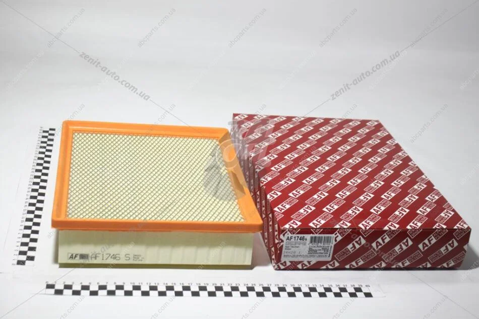 Фильтр воздушный NISSAN, OPEL, RENAULT, VAUXHALL-BEDFORD (LCV)(с сеткой) Альфа ALPHA FILTER AF1746s (фото 1)