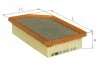 Фильтр воздушный (с сеткой) Hyundai Accent, Solar 1,4-1,6L 11-, Veloster 1,6Gdi 11- / Kia Rio 1,1-1,6L Альфа ALPHA FILTER AF1876s (фото 1)