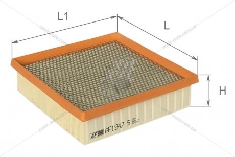 Фильтр воздушный (сетка) CHRYSLER 300C; JEEP Grand Cherokee IV (WK/WK2); LANCIA Thema II Альфа ALPHA FILTER AF1947s