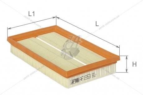 Фільтр повітряний SUZUKI S-Cross,Vitara II Альфа ALPHA FILTER AF1953