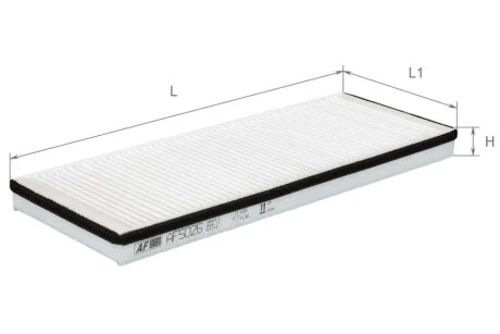 Фільтр салону Audi A4 1,6-2,8L 95-01 / VW Passat 1,6-2,8L 96-00 Альфа ALPHA FILTER AF5026