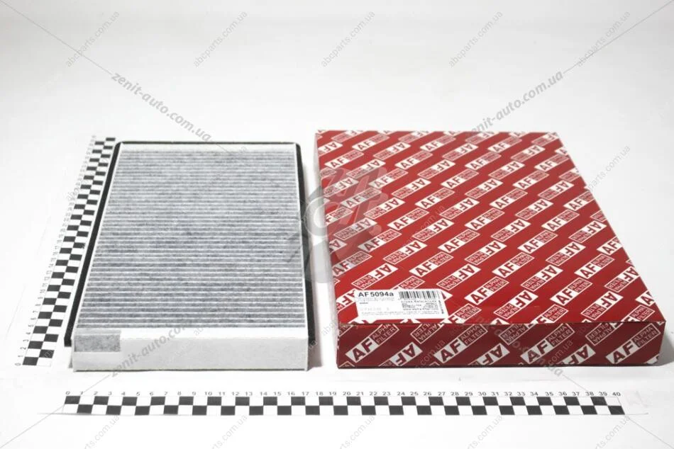 Фильтр салона (с акт углем)BMW 5, 6 Альфа ALPHA FILTER AF5094a (фото 1)