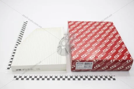 Фільтр салону VW Caddy (07-), Golf (03-), Jette (05-), Passat (10-)/Skoda Octavia (04-13), Superb (08-) Альфа ALPHA FILTER AF5105