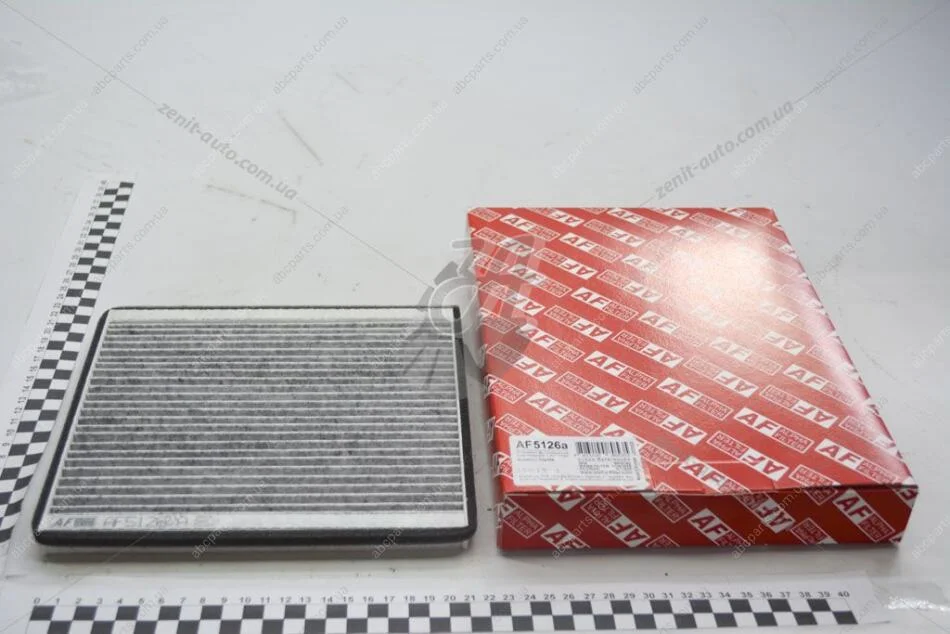 Фильтр салона (с акт углем)Toyota Rav4 1,8-2,0L/2,0D 00-06, Yaris 1,0-1,5L/1,4D 01-05 / Subaru Legacy 2,0D 08-, Outback 2,0D 08-09 Альфа ALPHA FILTER AF5126a (фото 1)