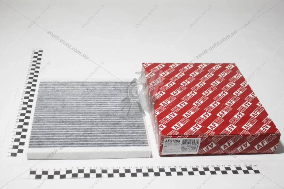 Фільтр салону (з акт вугіллям)KIA Cerato I, Sorento II Альфа ALPHA FILTER AF5129a (фото 1)