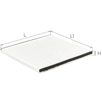 Фільтр салону Subaru Legacy, Outback, Tribeca, Toyota Avensis, Corolla, LCR, Lexus GX, RX (02-10) (AF5221) Альфа ALPHA FILTER 'AF5221