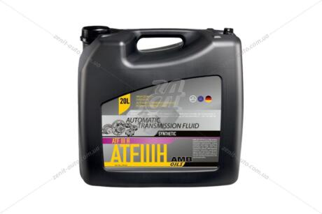 Масло трансмиссионно-гидравлическое UTTO 10W-30, ACEA E3, ISO HV, API GL-4, 20л AMB '32920