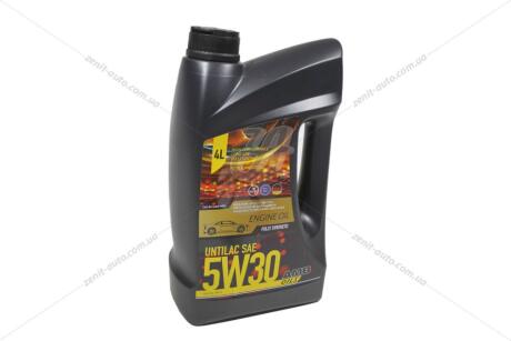 Масло ДВС 5W-30 UntiLac, API SN/CF, ACEA A3/B4, GM LL-A-025/GM LL-B-025, 4л, синт. AMB 399-4