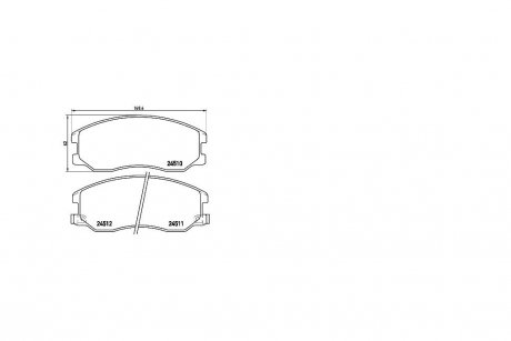 Колодки тормозные перед CHEVROLET CAPTIVA (C100, C140) (06/06-) APPLUS 71302BAAP