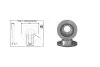Диск гальмiвний передній (кратно 2) TOYOTA LAND CRUISER 200 (-14) (61707AP) APPLUS '61707AP (фото 1)