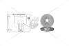 Диск тормозной передний (кратно 2) FORD USA ESCAPE II (DM2) (12-) APPLUS 61830AP (фото 1)