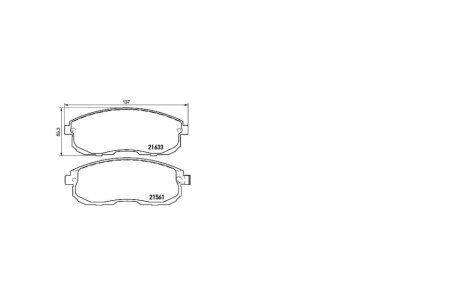 Колодки гальмiвні перед SUZUKI SX4 (EY, GY) (06/06-) APPLUS '71218AAP