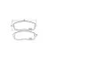 Колодки тормозные перед SUZUKI SX4 (EY, GY) (06/06-) APPLUS 71218BAAP (фото 1)