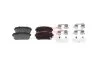 Колодки тормозные задние Kia Sportage II (KM_) (09/08-05/10) (71550BAP) APPLUS '71550BAP (фото 1)