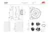 Генератор Hyundai Accent IV, i30 (07-12)/ Kia Ceed (06-12), Rio III 1.4, 1.6i (90A) (A3251) AS 'A3251 (фото 2)