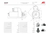 Стартер Citroen Jumper (I,II) 2.8, 3.0d/ Fiat Ducato (07-) 2.3, 3.0d (9 зуб.) (S0159) AS 'S0159 (фото 1)