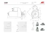 Стартер Jeep Grand Cherokee III 3.0d (10 зуб.) (S3080) AS 'S3080 (фото 1)
