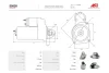 Стартер Mitsubishi L200 (86-) 2.0, 2.4i (8 зуб.) (S5020) AS 'S5020 (фото 1)