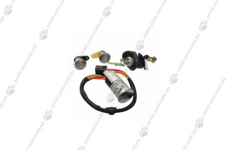 Замок запалювання Renault Logan (04-) с личинками и ключами ASAM 30479