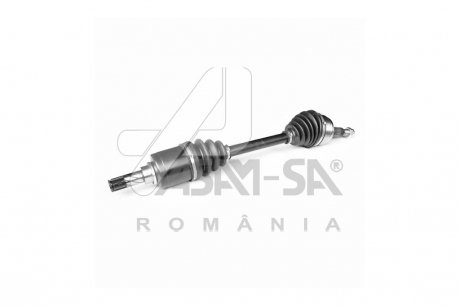 Привод колеса перед левый Renault Duster (10-) 1.5dCi 4х4 (без ABS) ASAM 30971