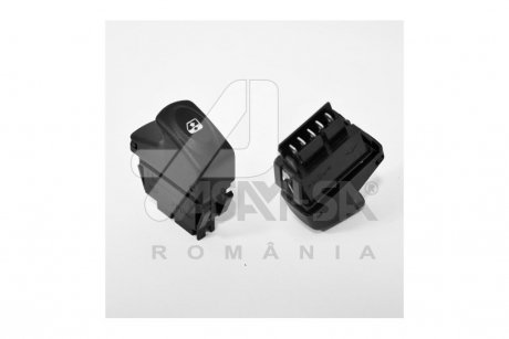 Кнопка стеклоподъемника задн Renault Logan (07-), Sandero (08-), Duster (10-) ASAM 30989