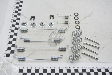Ремкомплект задніх гальмівних колодок Citroen C3, Xsara/Renault Duster, Kangoo, Lodgy, Logan, Sandero, Clio ASAM 33840