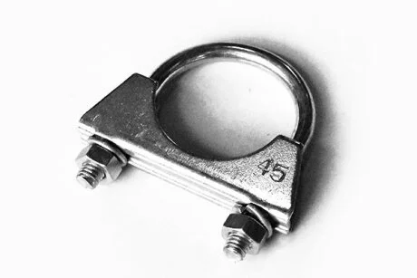 Хомут глушителя метал. D 45,0 мм, M 8 (болт.) кругл.осн. (10шт) Asam ASAM 55315