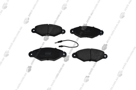 Колодки гальмівні передні Renault Kangoo (97-) ASAM 71386