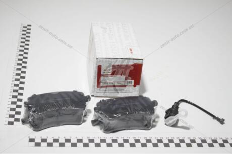 Колодки тормозные задние VW T5 03- (система TRW) с датчиком ASAM 71722