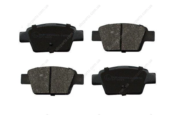 Колодки тормозные задние Fiat Bravo (08-14), Stilo (01-10) Asam ASAM 71741 (фото 1)