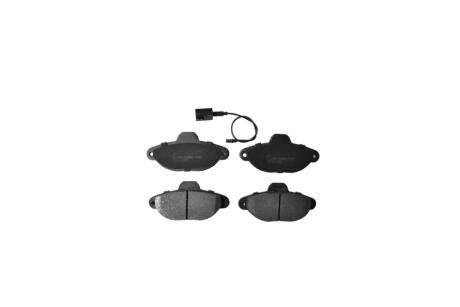 Фото 1 - колодки гальмівні передні з датчиком Chevrolet Volt (11-)/Fiat 500 (07-,10-), Panda (09-) ASAM 71798 Колодки гальмівні передні з датчиком Chevrolet Volt (11-)/Fiat 500 (07-,10-), Panda (09-) ASAM 71798 (фото 1)