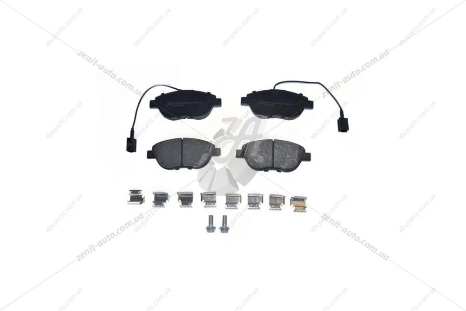 Колодки тормозные передние Fiat 500, Punto, Grande Punto (08-) Asam ASAM 79532 (фото 1)