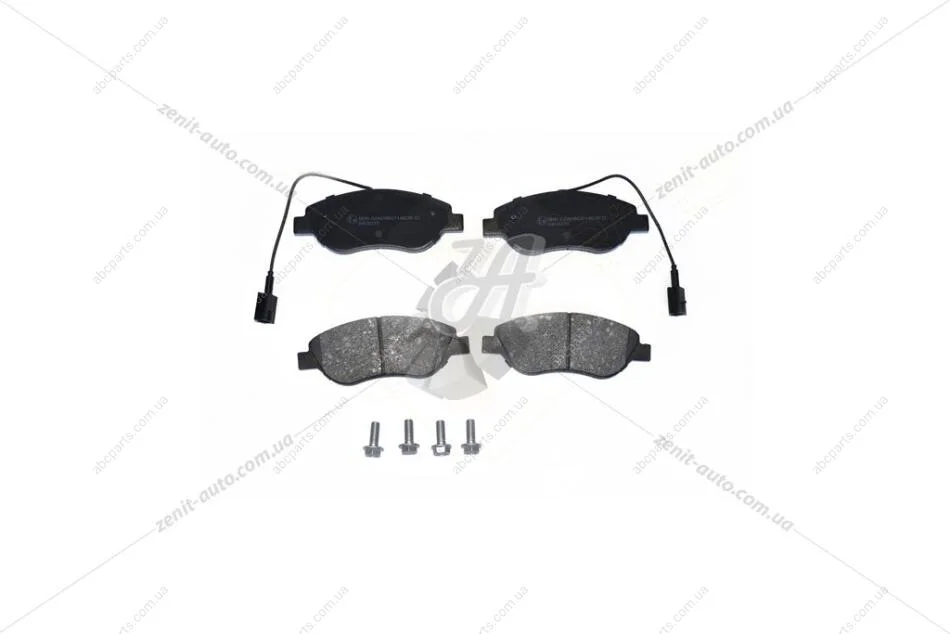 Колодки тормозные передние Fiat Bravo II, Stilo (01-) Asam ASAM 79740 (фото 1)