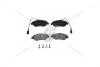 Колодки тормозные передние Fiat Bravo II, Stilo (01-) Asam ASAM 79740 (фото 1)