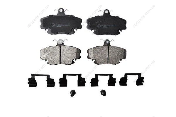 Колодки тормозные передние Renault Logan I, Logan II, Sandero, 19, 21, Clio, Twingo/Lada Largus Asam ASAM 80360 (фото 1)