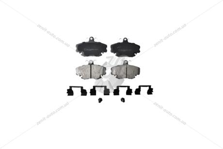 Колодки гальмівні передні Renault Logan I, Logan II, Sandero, 19, 21, Clio, Twingo/Lada Largus ASAM 80360