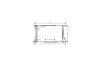 Радіатор охолодження двигуна Audi A4, A6, Q5 (08-) 1,8i 2,0i 2,0D МКПП AVA AVA COOLING AI2306 (фото 1)